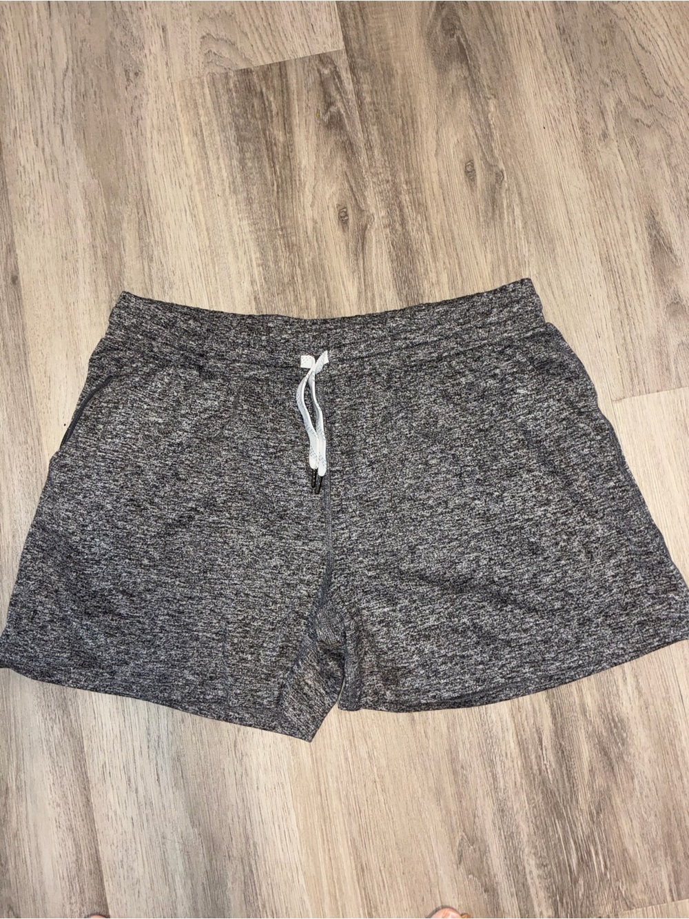 Pacific Trail Women's Heather Gray Athletic Drawstring Shorts